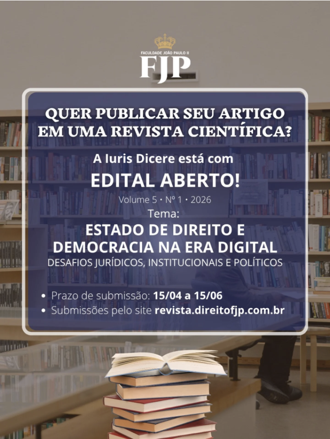 EDITAL ABERTO | REVISTA IURIS DICERE (2026)