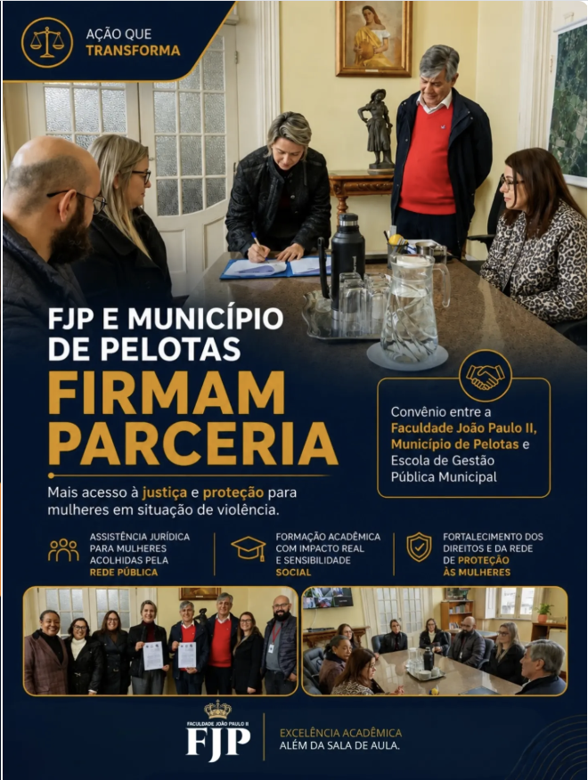 PARCERIA FJP E MUNICIPIO DE PELOTAS