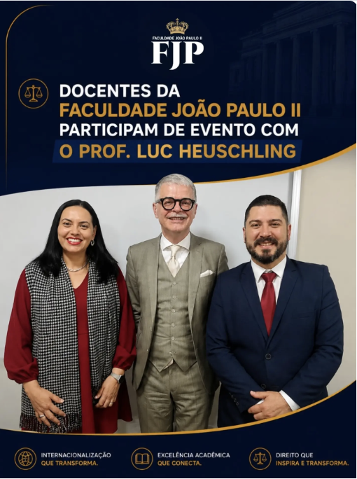 Docentes da Faculdade João Paulo II participam de evento com o Prof. Luc Heuschling